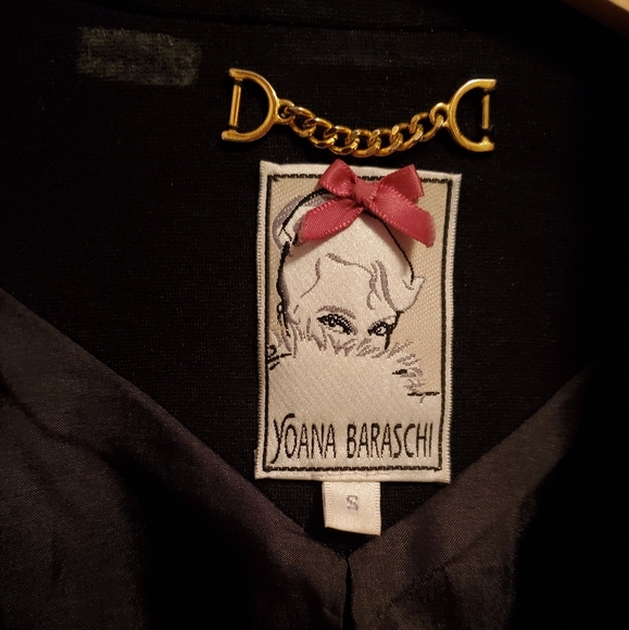 Anthropologie. Yoana Baraschi black classic blazer. Women size S. Classic. - Picture 2 of 10